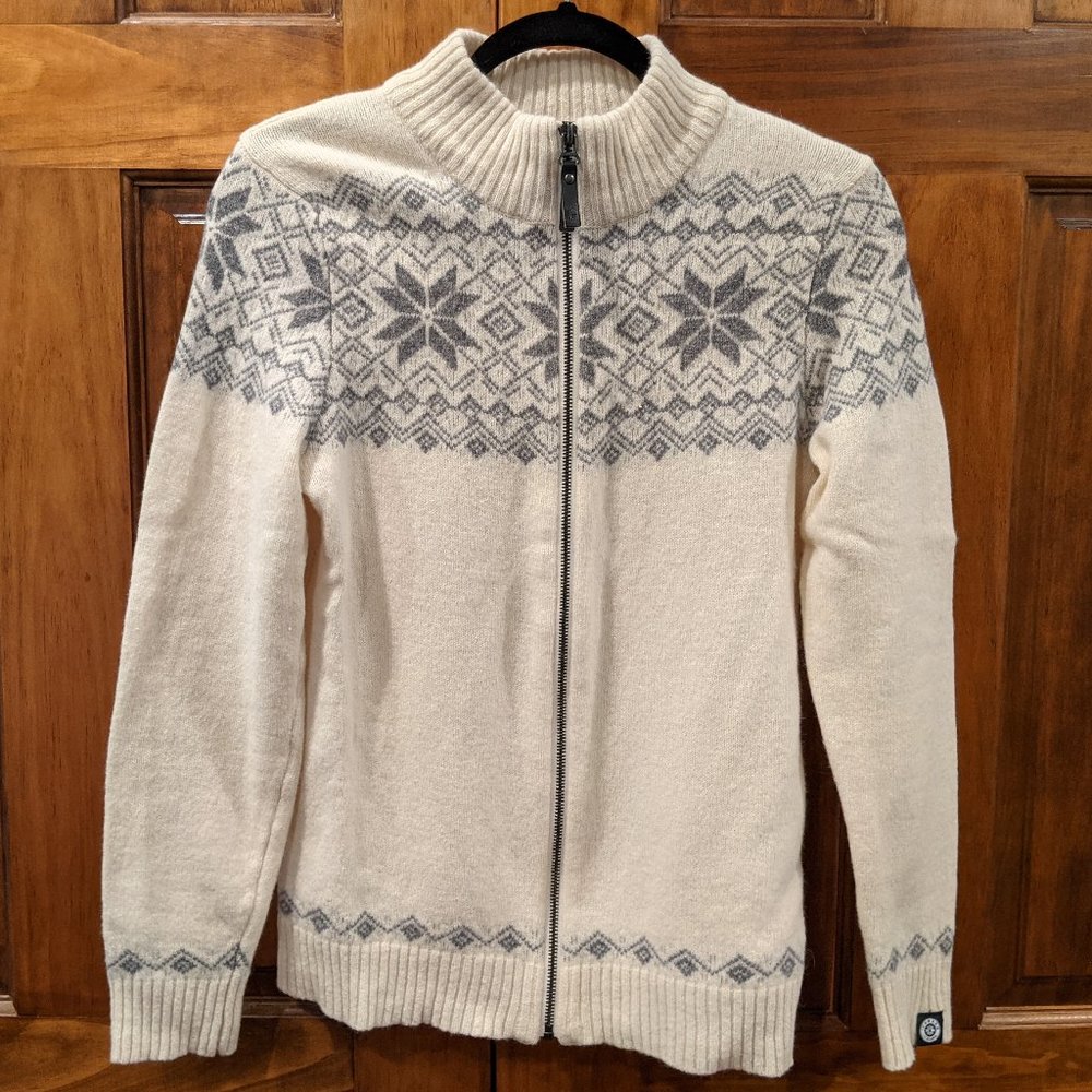 Icewear wool full zip sweater